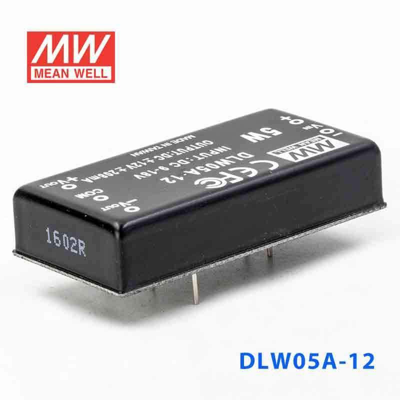 Mean Well DLW05A-12 DC-DC Converter - 5W - 9~18V in ±12V out - PHOTO 1