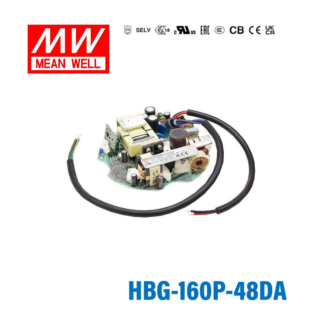 Mean Well HBG-160P-48DA Power Supply 160W 48V PCB Type - DALI 3.3A