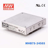 Mean Well MHB75-24S05 DC-DC Converter - 75W - 18~36V in 5V out