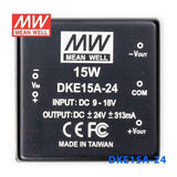 Mean Well DKE15A-24 DC-DC Converter - 15W - 9~18V in ±24V out - PHOTO 2