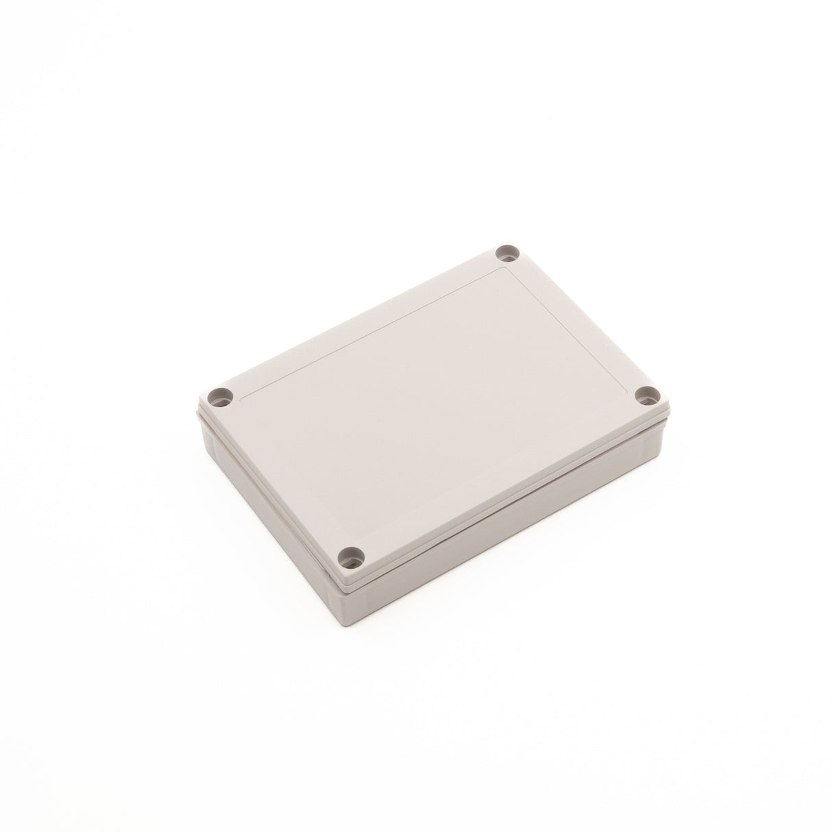 Boxco M-Series 5.12 x 7.09 x 1.38 Inches(130 x 180 x 35mm) Plastic Enclosure, IP67, IK08, PC, Grey Cover, Screw Type - PHOTO 1
