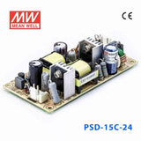 Mean Well PSD-15C-24 DC-DC Converter - 14.4W - 36~72V in 24V out