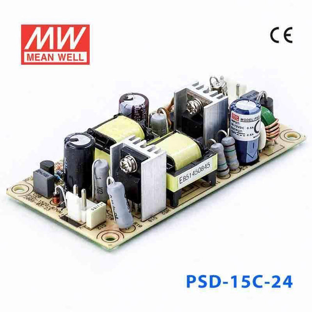 Mean Well PSD-15C-24 DC-DC Converter - 14.4W - 36~72V in 24V out