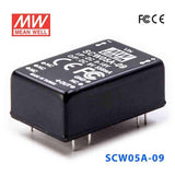 Mean Well SCW05A-09 DC-DC Converter - 5W 9~18V DC in 9V out