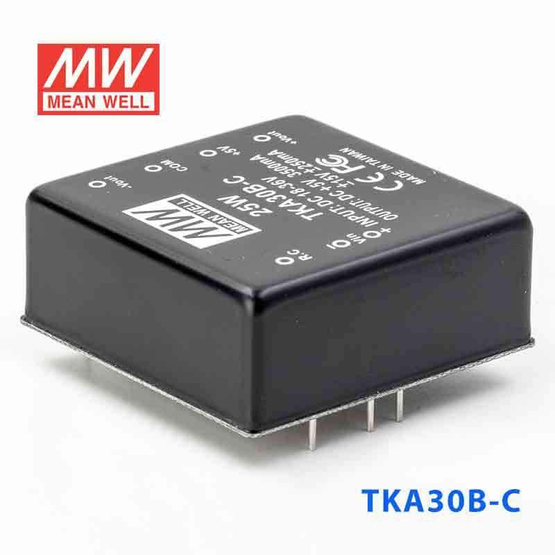 Mean Well TKA30B-C DC-DC Converter - 25W - 18~36V in ±12V out - PHOTO 1