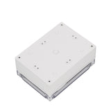 Boxco S-Series 4.92 x 6.89 x 2.95 Inches(125x175x75mm) Plastic Enclosure, IP67, IK08, PC, Transparent Cover, Screw Type - PHOTO 1
