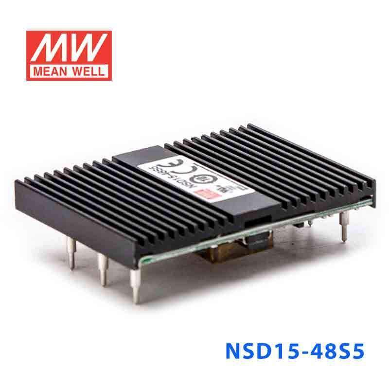 Mean Well NSD15-48S5 DC-DC Converter - 15W - 18~72V in 5V out - PHOTO 1