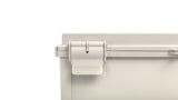 Boxco Q-Series 11.81 x 11.81 x 6.30 Inches(300 x 300 x 160mm) Plastic Enclosure, IP67, IK08, ABS, Grey Cover, Hinge Type with Plate - PHOTO 1