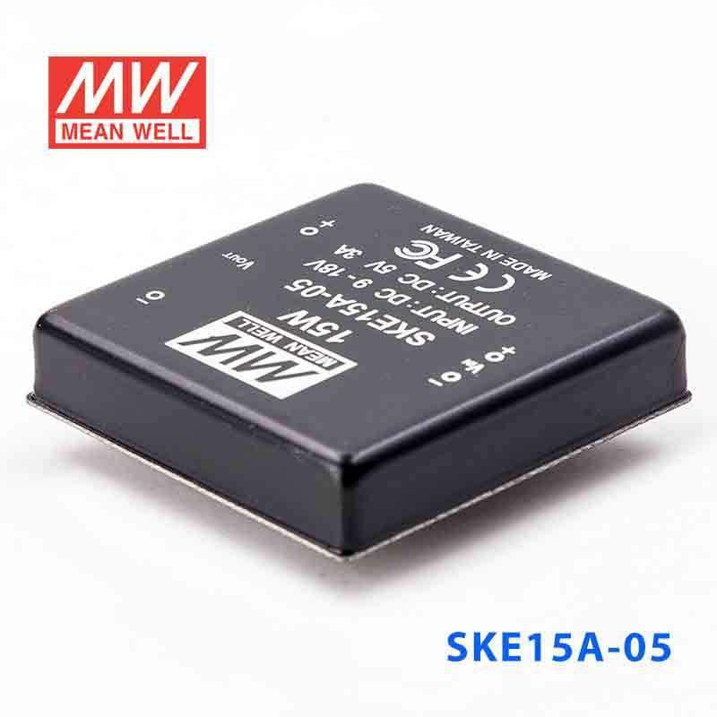 Mean Well SKE15A-05 DC-DC Converter - 15W - 9~18V in 5V out - PHOTO 1