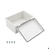 Boxco P-Series 7.48 x 11.02 x 5.51 Inches(190 x 280 x 140mm) Plastic Enclosure, IP67, IK08, PC, Grey Cover, Molded Hinge and Latch Type - PHOTO 1