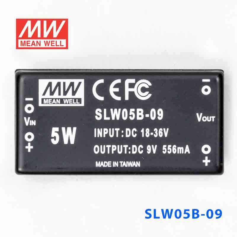 Mean Well SLW05B-09 DC-DC Converter - 5W - 18~36V in 9V out - PHOTO 2