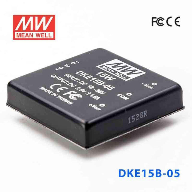 Mean Well DKE15B-05 DC-DC Converter - 15W - 18~36V in ±5V out