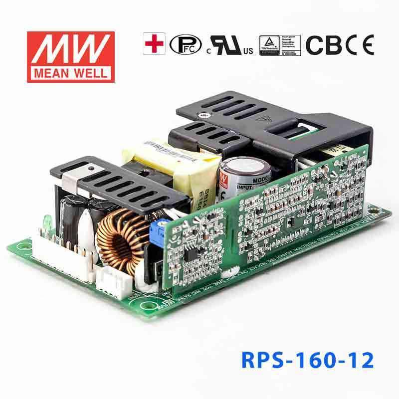 Mean Well RPS-160-12 Green Power Supply W 12V 9.1A - Medical Power Supply