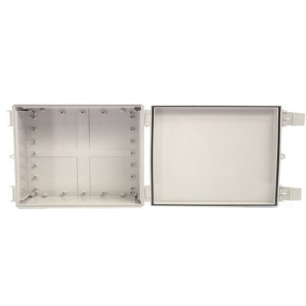 Boxco Q-Series 5.91 x 5.91 x 3.54 Inches(150 x 150 x 90mm) Plastic Enclosure, IP67, IK08, ABS, Transparent Cover, Plastic Hinge and Latch Type - PHOTO 10
