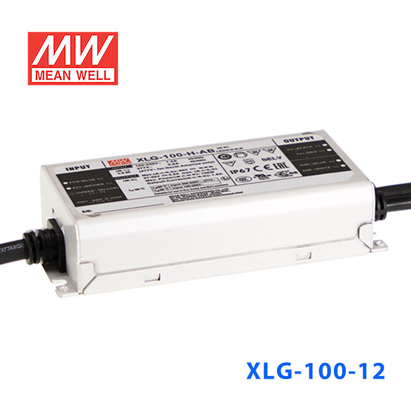 Mean Well XLG-100-12-AB Power Supply 100W 12V - Adjustable and Dimmable