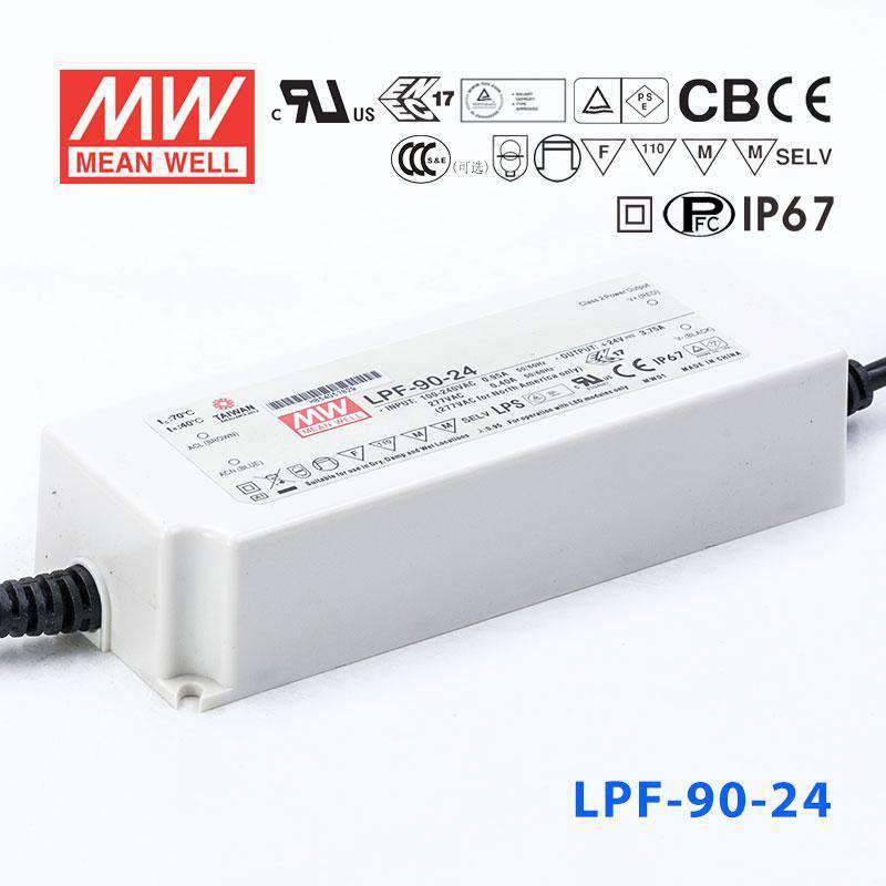 Mean Well LPF-90-24 Power Supply 90W 24V