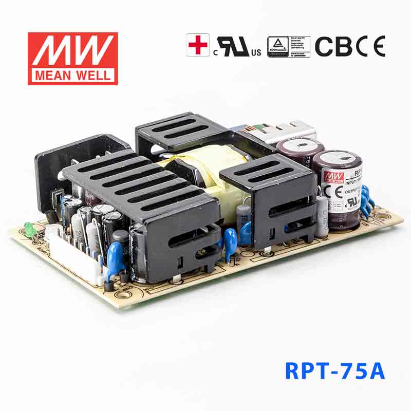 Mean Well RPT-75A Power Supply 75W 5V 12V -5V