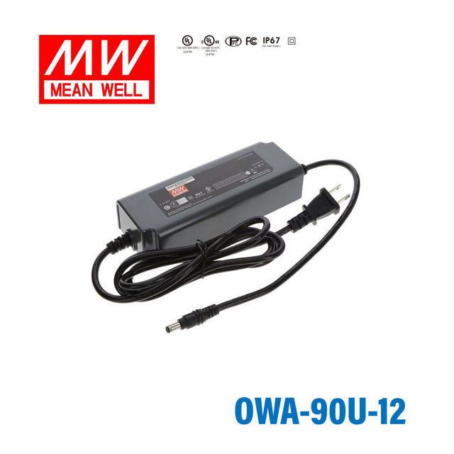 Mean Well OWA-90U-12 Power Supply Moistureproof 90W 12V