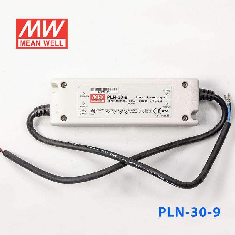 Mean Well PLN-30-9 Power Supply 30W 9V - IP64 - PHOTO 2