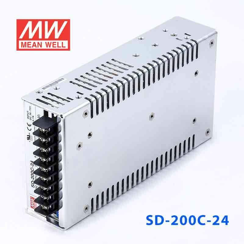 Mean Well SD-200C-24 DC-DC Converter - 200W - 36~72V in 24V out - PHOTO 1