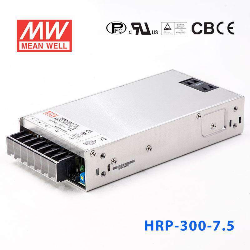 Mean Well HRP-300-7.5  Power Supply 300W 7.5V 40A