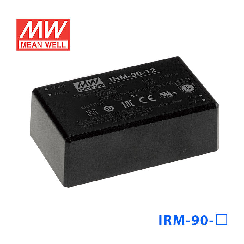 Mean Well IRM-90-48 Switching Power Supply 99.2W 48V 2.07A - Encapsulated