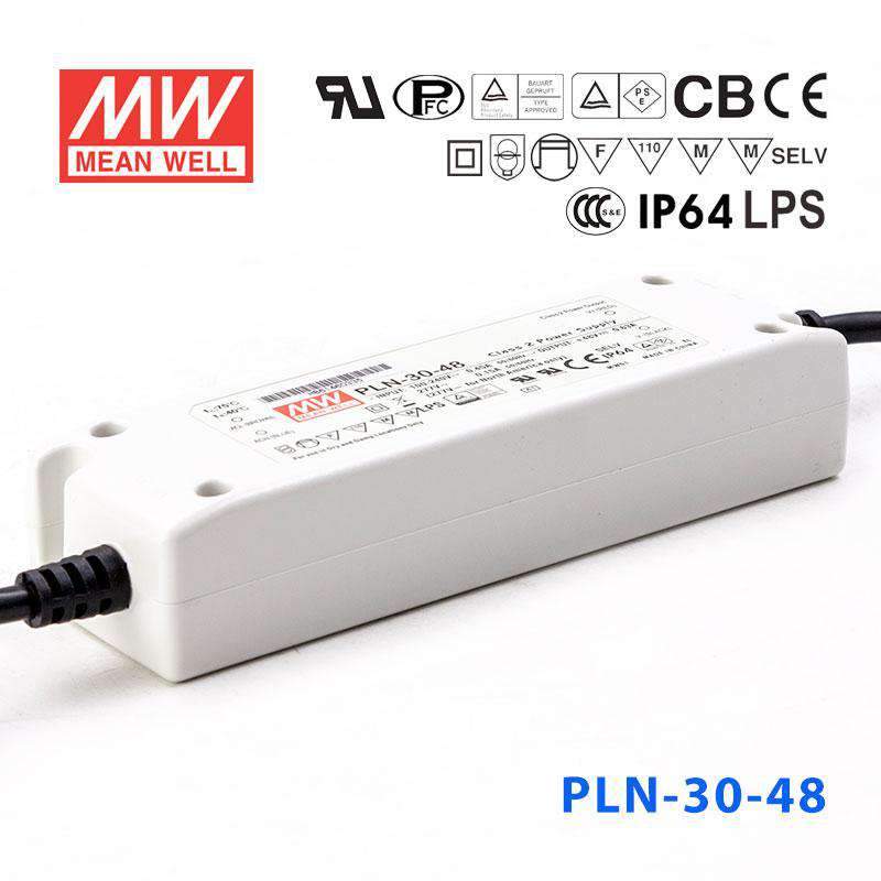 Mean Well PLN-30-48 Power Supply 30W 48V - IP64