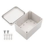 Boxco S-Series 5.91 x 7.87 x 5.12 Inches(150x200x130mm) Plastic Enclosure, IP67, IK08, ABS, Grey Cover, Screw Type - PHOTO 1