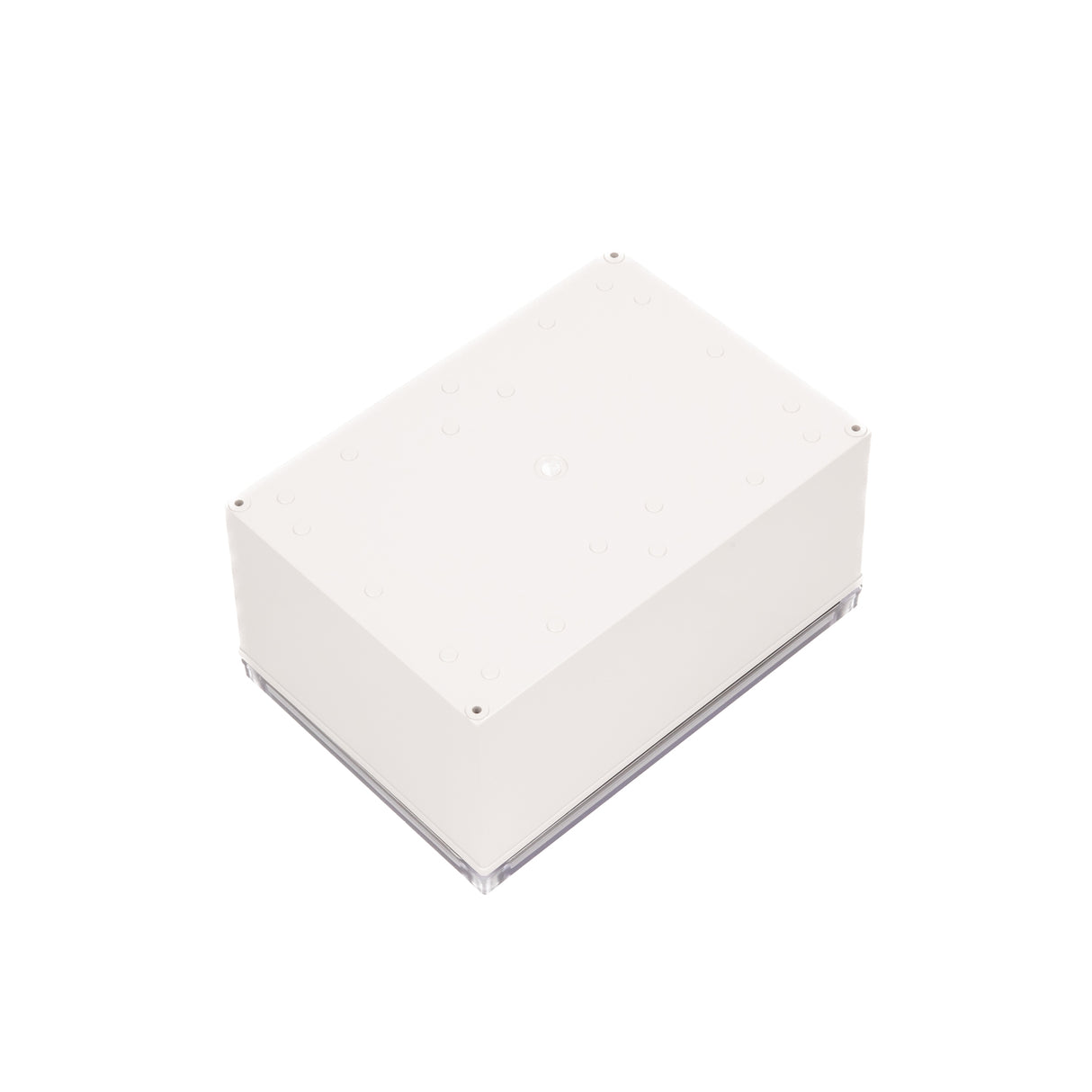 Boxco M-Series 7.09 x 10.04 x 4.92 Inches(180 x 255 x 125mm) Plastic Enclosure, IP67, IK08, PC, Transparent Cover, Screw Type - PHOTO 2