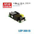 Mean Well LOP-300-15 300W 4"×2" Low Profile Open Frame Power Supply 15V