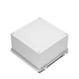Boxco P-Series 11.81 x 11.81 x 7.09 Inches(300 x 300 x 180mm) Plastic Enclosure, IP67, IK08, ABS, Transparent Cover, Molded Hinge and Latch Type - PHOTO 1