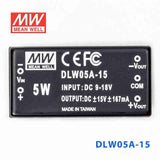 Mean Well DLW05A-15 DC-DC Converter - 5W - 9~18V in ±15V out - PHOTO 2