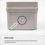 Boxco S-Series 3.15 x 9.84 x 3.35 Inches(80 x 250 x 85mm) Plastic Enclosure, IP67, IK08, PC, Transparent Cover, Screw Type - PHOTO 2