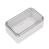 Boxco S-Series 5.91 x 9.84 x 3.94 Inches(150x250x100mm) Plastic Enclosure, IP67, IK08, PC, Transparent Cover, Screw Type - PHOTO 2