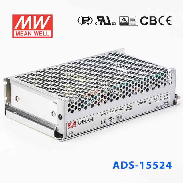 Mean Well ADS-15524 Power Supply 154.2W 48V 2.9A - 5V Output