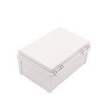 Boxco Q-Series 7.87 x 11.81 x 5.12 Inches(200 x 300 x 130mm) Plastic Enclosure, IP67, IK08, ABS, Grey Cover, Hinge Type with Plate - PHOTO 3