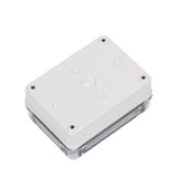 Boxco S-Series 3.15 x 4.33 x 1.77 Inches(80x110x45mm) Plastic Enclosure, IP67, IK08, PC, Transparent Cover, Screw Type - PHOTO 1