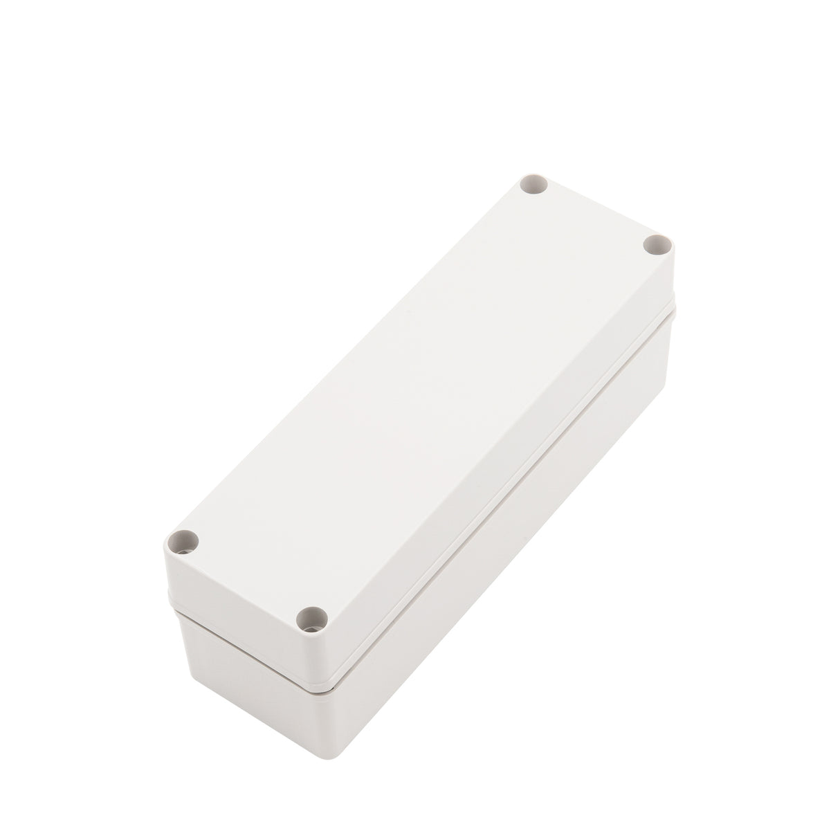 Boxco S-Series 3.15 x 9.84 x 3.35 Inches(80 x 250 x 85mm) Plastic Enclosure, IP67, IK08, ABS, Grey Cover, Screw Type - PHOTO 1
