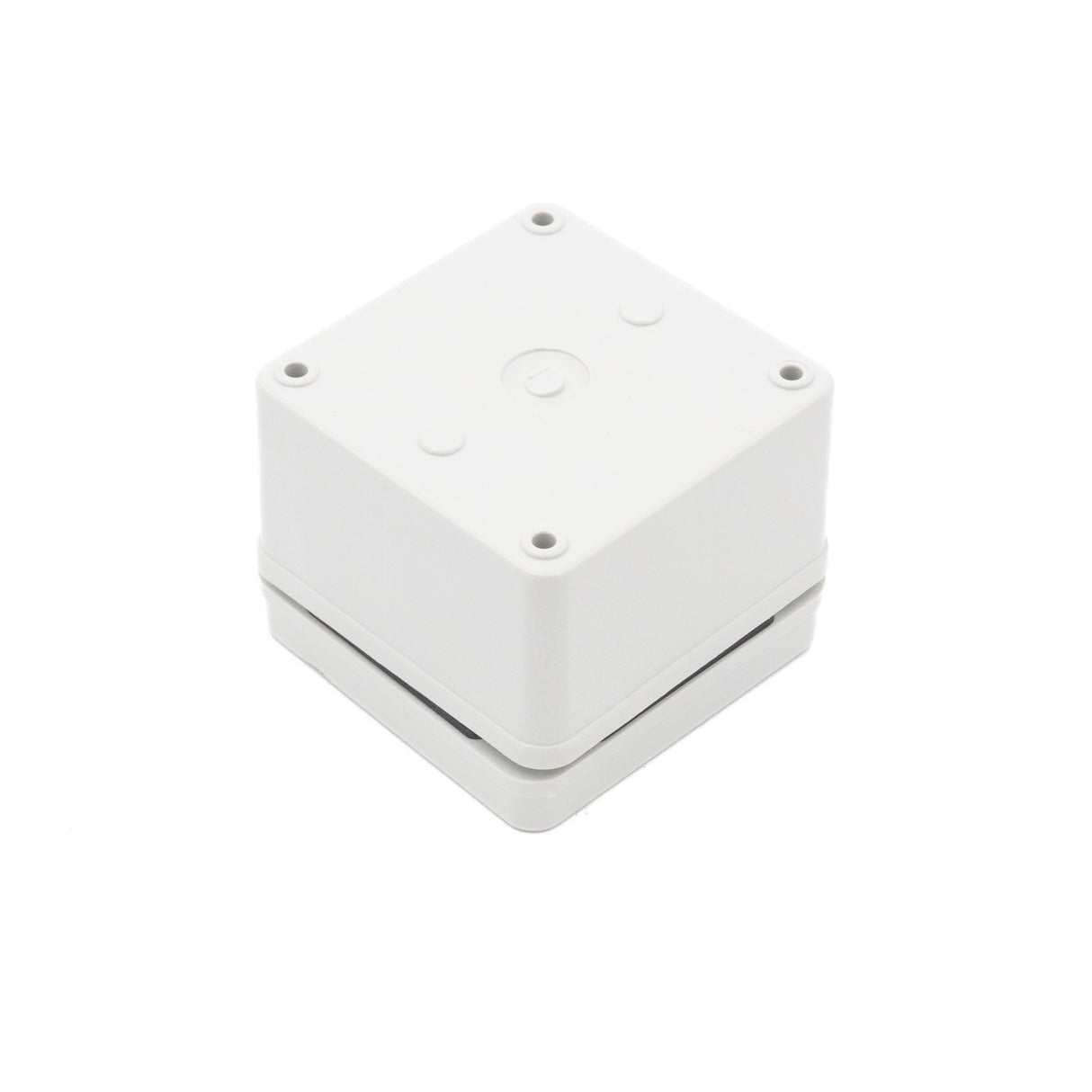 Boxco S-Series 3.15 x 3.15 x 2.36 Inches(80x80x60mm) Plastic Enclosure, IP67, IK08, ABS, Grey Cover, Screw Type - PHOTO 2