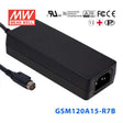 Mean Well GSM120A15-R7B Power Supply 105W 15V 7A