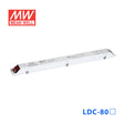 Mean Well LDC-80B Linear LED Driver 80W 700~2100mA Adjustable Output - Dimmable