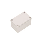 Boxco M-Series 3.15 x 5.12 x 3.35 Inches(80 x 130 x 85mm) Plastic Enclosure, IP67, IK08, PC, Grey Cover, Screw Type - PHOTO 1