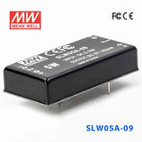 Mean Well SLW05A-09 DC-DC Converter - 5W - 9~18V in 9V out