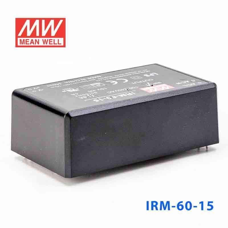 Mean Well IRM-60-15 Switching Power Supply 60W 15V 4A - Encapsulated - PHOTO 1