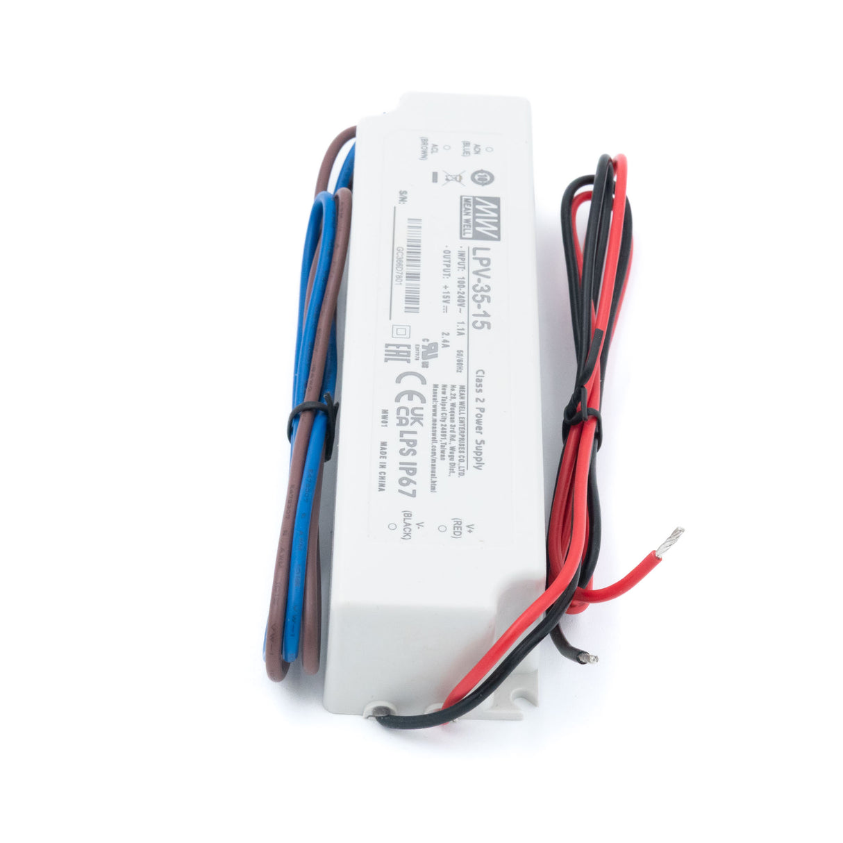 Mean Well LPV-35-15 Power Supply 35W 15V - PHOTO 2