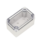 Boxco S-Series 3.15 x 5.12 x 2.76 Inches(80x130x70mm) Plastic Enclosure, IP67, IK08, PC, Transparent Cover, Screw Type - PHOTO 2