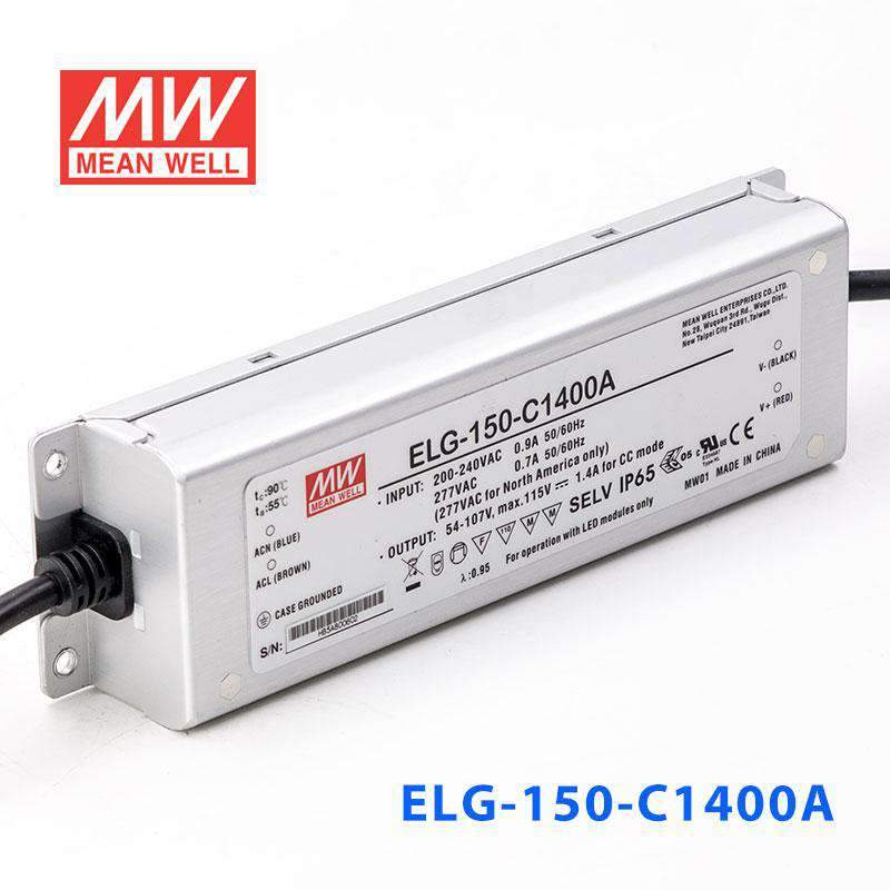 Mean Well ELG-150-C1400A Power Supply 150W 1400mA - Adjustable - PHOTO 1