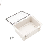 Boxco P-Series 6.30 x 8.27 x 3.94 Inches(160 x 210 x 100mm) Plastic Enclosure, IP67, IK08, PC, Transparent Cover, Molded Hinge and Latch Type - PHOTO 3