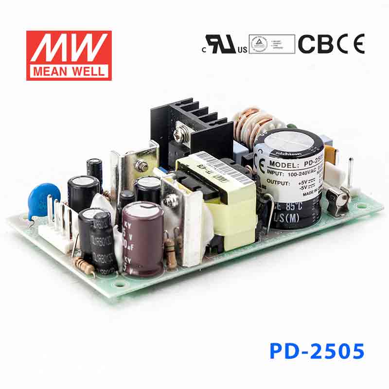 Mean Well PD-2505 Power Supply 25W 5V -5V