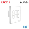 Ltech EXC3 3 Switch Wireless RF/DMX512 Touch Panel - Dimming